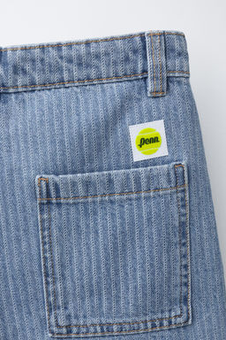 BERMUDA DENIM RAYAS PENN  / Azul claro - Zara фото 4