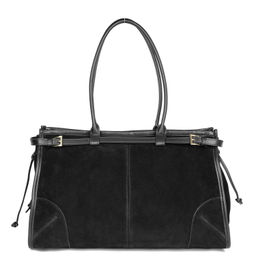 0906 black, Женская замшевая сумка, Barcelo Biagi