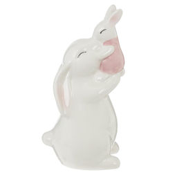 Фигурка декоративная "Зайцы", L8,5 W9,5 H18 см