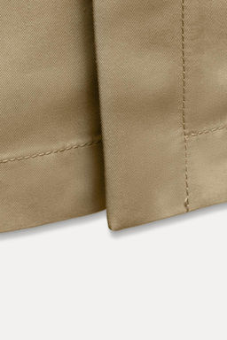 LONG TRENCH COAT WITH BELT - Zara фото 7