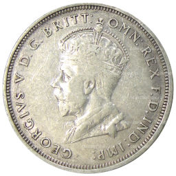 1 флорин 1927 года Австралия Открытие здания парламента в Канберре