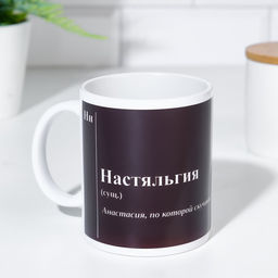 Кружка именная, сублимация  Настяльгия, с нанесением - Дарим Красиво фото 5
