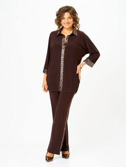 Костюм Svetlana Style 3017 шоколад