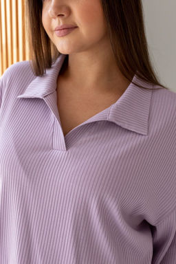 Свитшот АА-015-1 светло-лиловый - Angelika фото 3