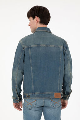 Мужская зеленая джинсовая рубашка Неожиданная скидка в корзине - U.s. polo assn фото 5