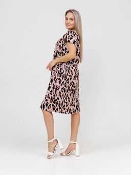 Платье женское, цвет синий бежевый - Текс-плюс фото 8