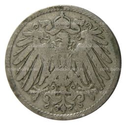 10 пфеннигов 1900 года A Германия