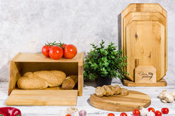 Комплект 3 досок 38*22*1,8 см, 34*20*1,8 см, 30*18*1,8 см Гайка на дер. подстав. - Elan gallery фото 10