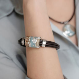 Браслет из муранского стекла