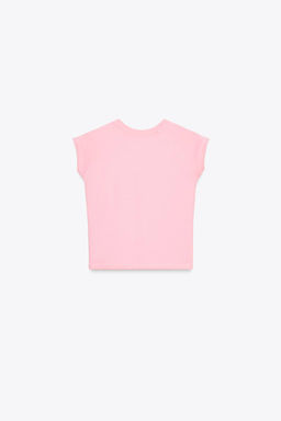 T-SHIRT WITH SLOGAN - Zara фото 6