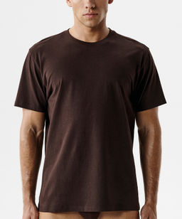 ATLANTIC NMT-033 Футболка пижамная мужская T-Shirt коричневый