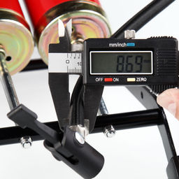 Насос ножной с манометром COMIRON FUJIN 2, стальной корпус, два поршня 55*110мм., вес 1,2 кг. /уп 10/ - Галеонтрейд фото 12