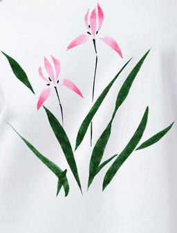 VILATTE / Футболка из премиального хлопка с эластаном  фото 2