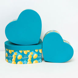 Набор подарочных коробок сердце 3 в 1, L:30.5?27.5?13.5 M:27.5?24?11.5 S:24.5?21?10 см