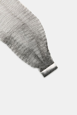 METAL MESH CHOKER NECKLACE - Zara фото 7
