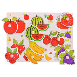 Пазл-вкладыш Фрукты - Щепочка фото 2