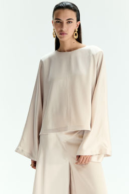 Blusa con hombreras - H&m фото 2