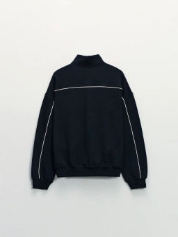 Толстовка на молнии relax fit / Zarina