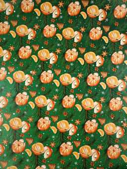 Набор упаковочной бумаги «Новый 2026 год лошади», 4 листа, 70 × 100 см