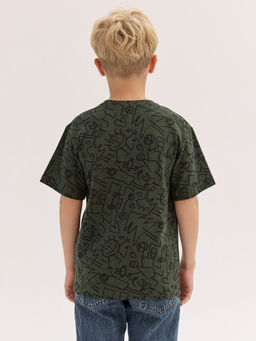 CHILLEASY 220012C-36 Футболка для мальчика, Хаки