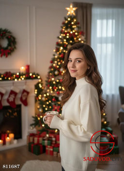 Свитер женский однотонный - Bruno фото 3