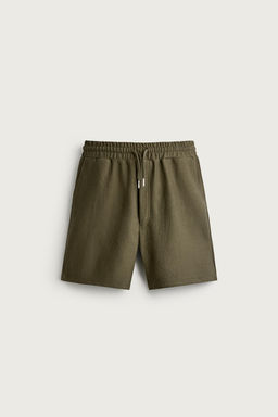 BERMUDA JOGGER ESTRUCTURA / Khaki - Zara фото 6