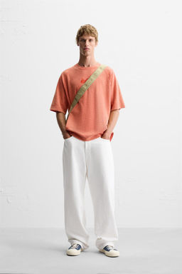 FADED KNIT T-SHIRT