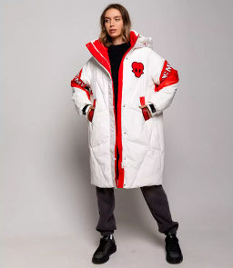 Куртка #КТ2932, белый