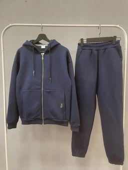 Костюм мужской утепленный футер 3х нитка С НАЧЕСОМ качества ПЕНЬЕ - Knitka фото 2