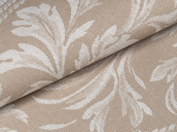 01с-44ЯК Салфетка 45*45 "Овальная" цв. бежевый (по 6 шт