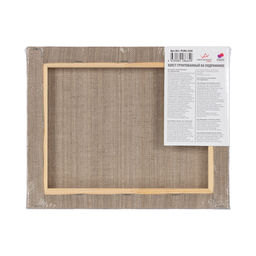 Холст грунтованный на подрамнике VISTA-ARTISTA PLMG-2430 100% лён 24 х 30 см 390 г/кв.м 2 шт Залесский среднезернистый