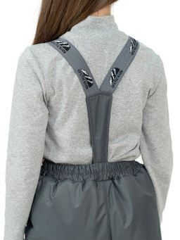 Брюки детский зимний серый 10-031/1 (134-140)