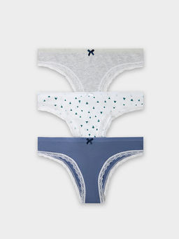 ТРУСЫ ЖЕНСКИЕ (3ШТ.) - Mark formelle фото 8