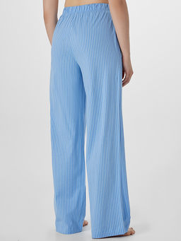 Брюки домашние женские голубые в полоску - Mark formelle фото 2