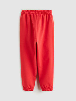 Bask?l? K?z Bebek Sweatshirt ve E?ofman Alt?