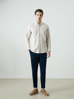 Regular Fit Uzun Kollu Oxford Erkek G?mlek