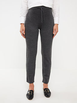 Standart Fit D?z Hamile Triko Pantolon