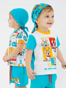 PlayToday / Бандана детская трикотажная для мальчиков, 2 шт в комплекте