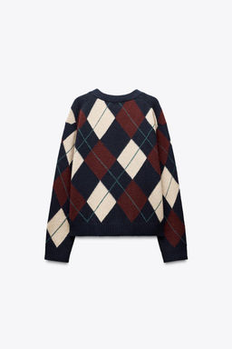 DIAMOND WOOL JACKET - Zara фото 6