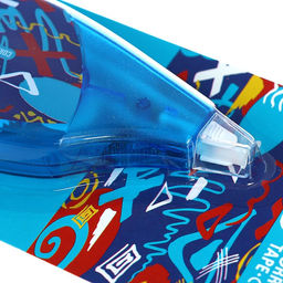 Корректор-лента 12 м х 5 мм, блистер, европодвес, корпус МИКС с рисунком - Simaland фото 2