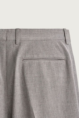 PANTAL?N REGULAR FIT TRAJE RAYAS / Gris vigor?