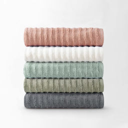 -20% Полотенце Волна 50х90 см Антрацит - Ecotex фото 3