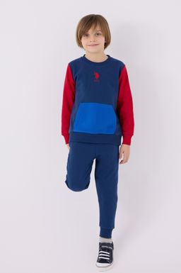 Пижамный комплект цвета индиго для мальчика Неожиданная скидка в корзине - U.s. polo assn фото 3