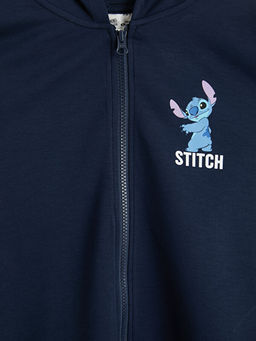 Толстовка на молнии Stitch для девочек Soft Touch