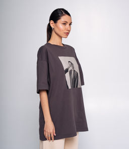 Футболка #КТ909 (7), графит - Dommod фото 2