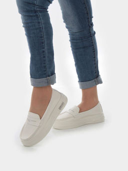 06-PDXL157-2 BEIGE Туфли женские (натуральная кожа) - Фабричный китай фото 15