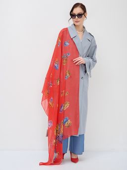 хлопок с вискозой Большой, красивый палантин - Tantino фото 4