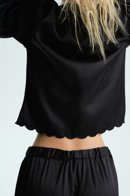Blusa de sat?n con lazadas - H&m фото 5