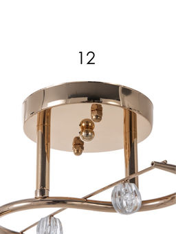 Люстра 13210/2, 2хE27, 40Вт, белый/золото