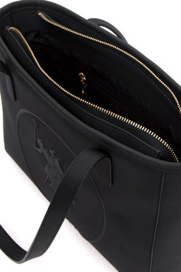 Женская черная сумка через плечо Неожиданная скидка в корзине